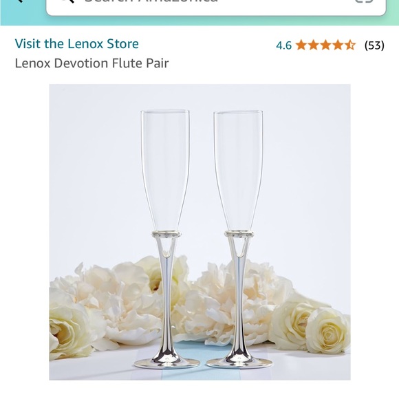 Brand New Lenox Flutes - Picture 2 of 3